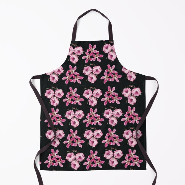 Item preview, Peach Colored Tropical Flower pattern-Love white flower-love purple flower -black-blue-green-yello colors 14 designed and sold by StudioViArt.