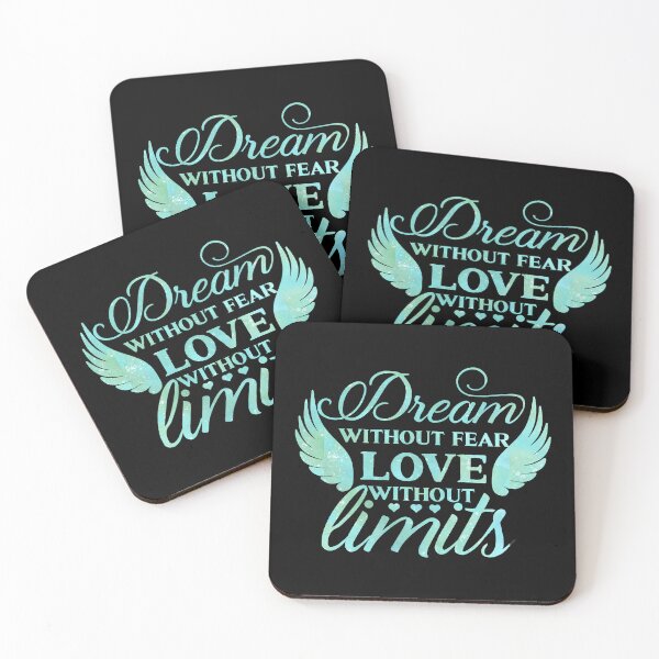 Item preview, Dream without fear and love without limits with wings  designed and sold by Souushop.