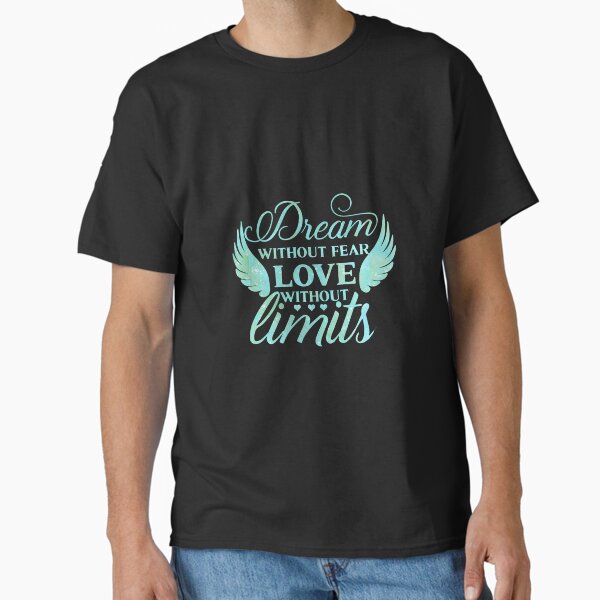 Artikel-Vorschau von Träume ohne Angst und Liebe ohne Grenzen mit Flügeln, designt und verkauft von Souushop.