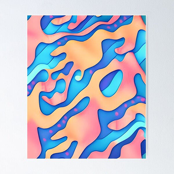 Item preview, Abstract Beauty in Color Elevate Your Style with Stunning Patterns 10 designed and sold by marunoens01.