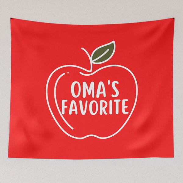 Item preview, Oma's Favorite Grandma Grandchild Funny designed and sold by SunfullyYours.