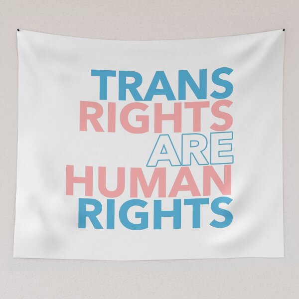 Item preview, Trans Rights Are Human Rights - 2.0 Outline designed and sold by Thelittlelord.