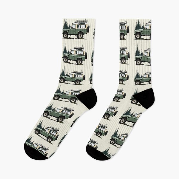 Item preview, 4x4 Green Vintage D90 In Forest Graphic Interpretation designed and sold by blackdogshop.