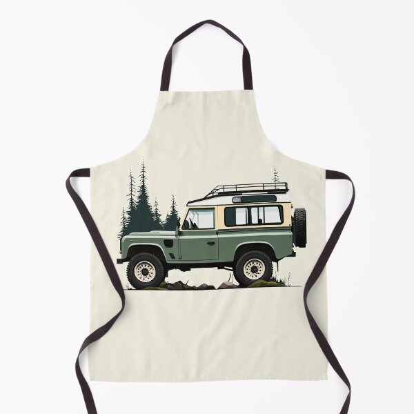 Item preview, 4x4 Green Vintage D90 In Forest Graphic Interpretation designed and sold by blackdogshop.