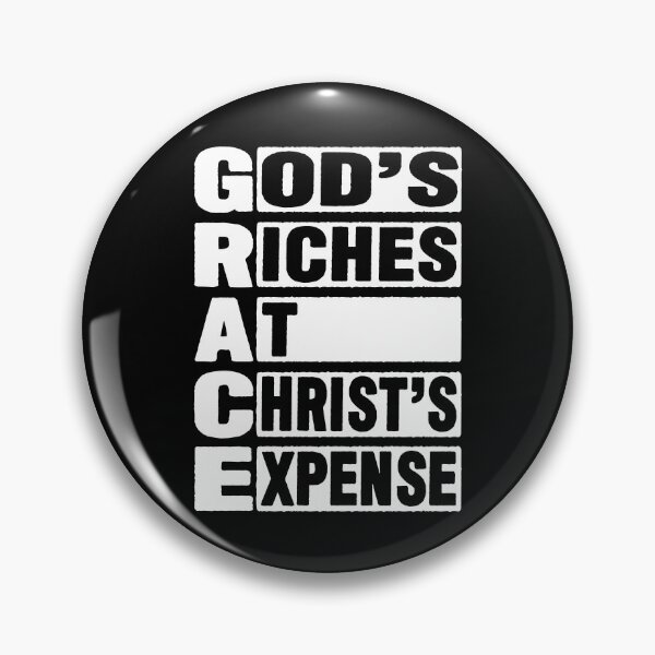 Item preview, GRACE - God's Riches At Christ's Expense designed and sold by plushism.