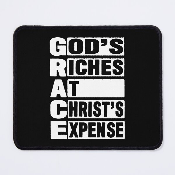 Item preview, GRACE - God's Riches At Christ's Expense designed and sold by plushism.