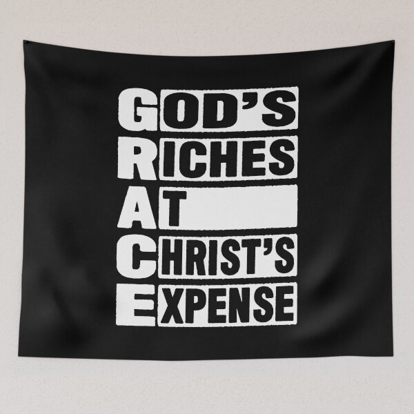 Item preview, GRACE - God's Riches At Christ's Expense designed and sold by plushism.