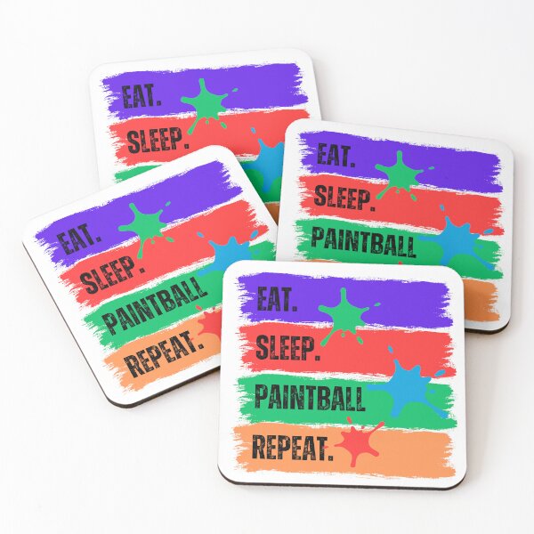 Item preview, Eat. Sleep. Paintball. Repeat. designed and sold by Goldmedaldesign.