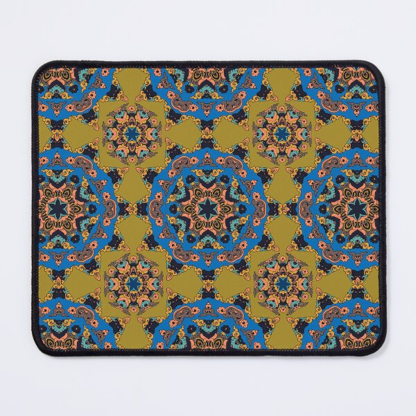 Item preview, Colorful Ethnic Indian Floral pattern - IC005 designed and sold by Art-by-Geoff.