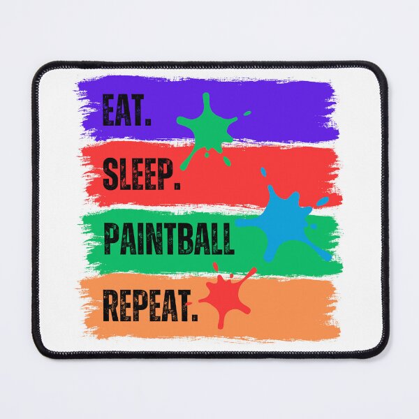 Item preview, Eat. Sleep. Paintball. Repeat. designed and sold by Goldmedaldesign.