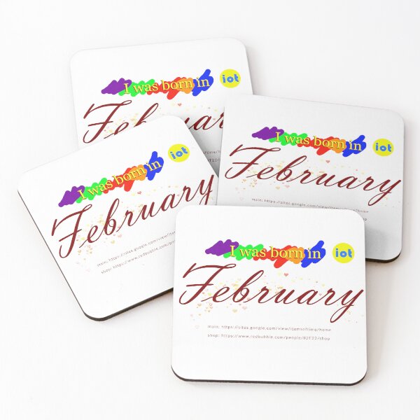 Item preview, I was born in February designed and sold by IOT22.