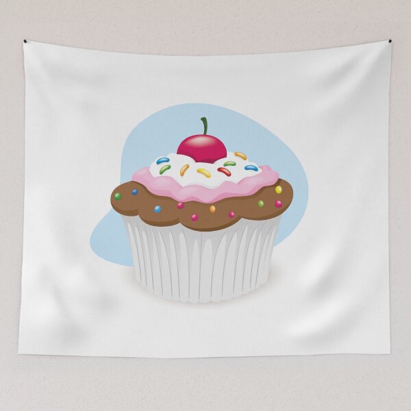 Item preview, Illustration of sweet cupcake dessert food. Ideal for informational culinary and institutional designed and sold by LucianoCosmo.