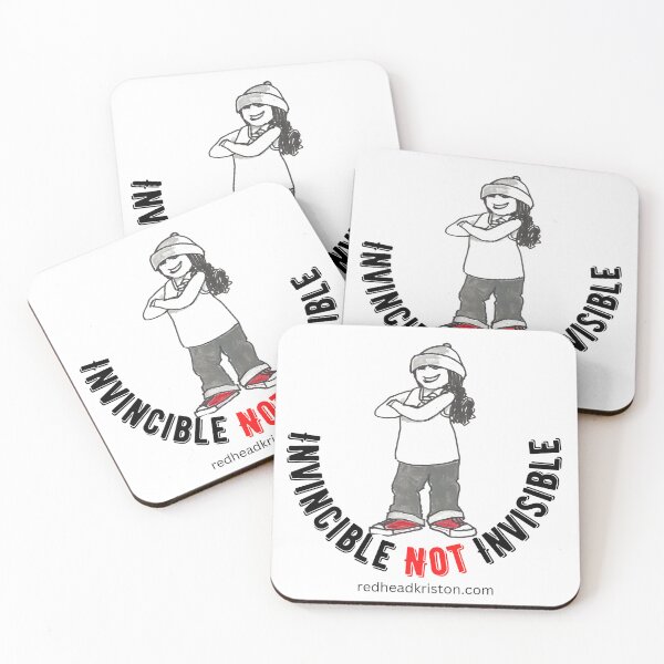 Item preview, Invincible Not Invisible designed and sold by Elizabeth Kriston.