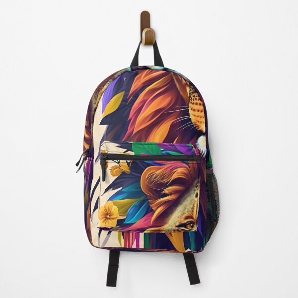 Item preview, abstract portrait of lion designed and sold by Vvisions.