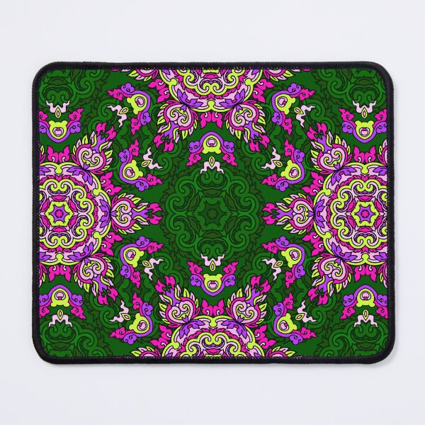 Item preview, Colorful Ethnic Indian Floral pattern - IC006 designed and sold by Art-by-Geoff.
