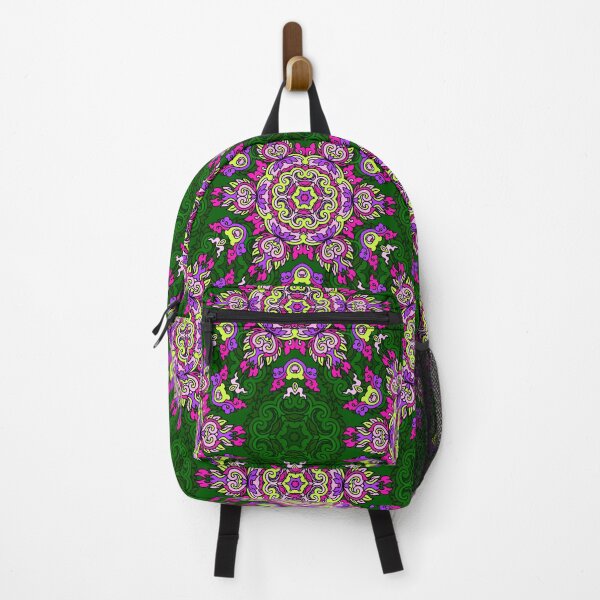 Item preview, Colorful Ethnic Indian Floral pattern - IC006 designed and sold by Art-by-Geoff.