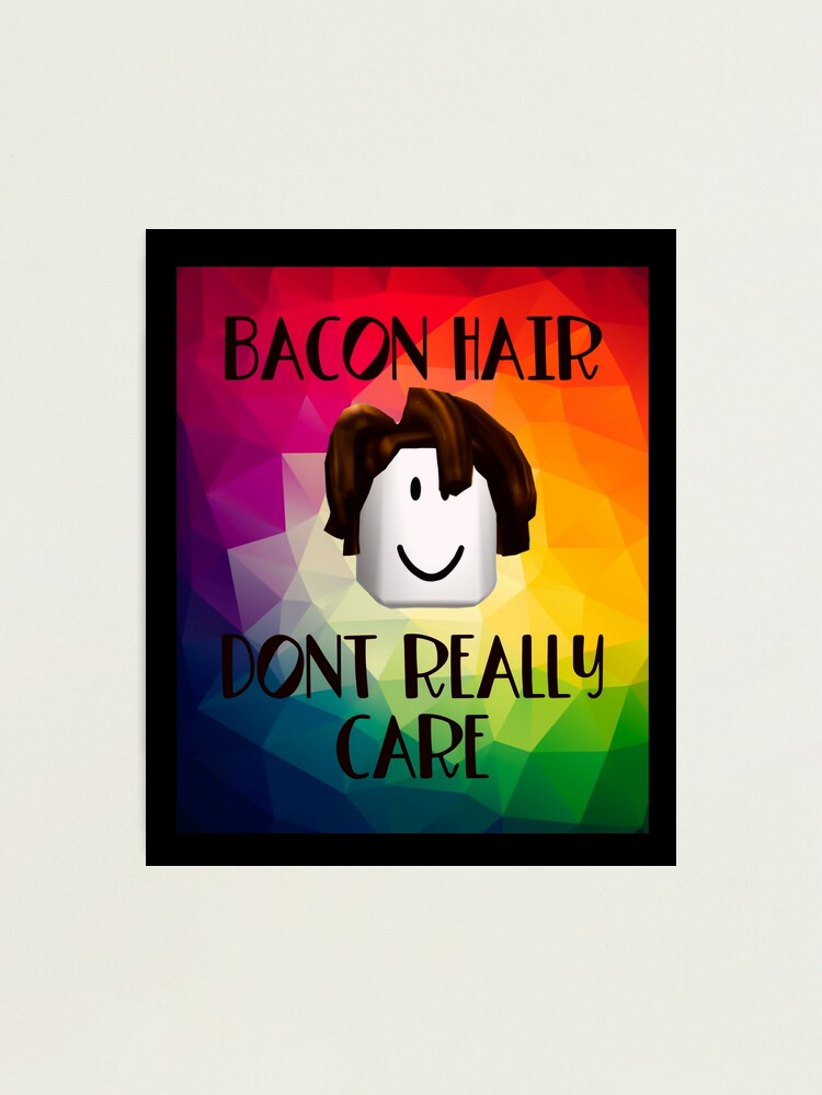  Funny bacon hair don't really care design for girl gamers  T-Shirt : Clothing, Shoes & Jewelry