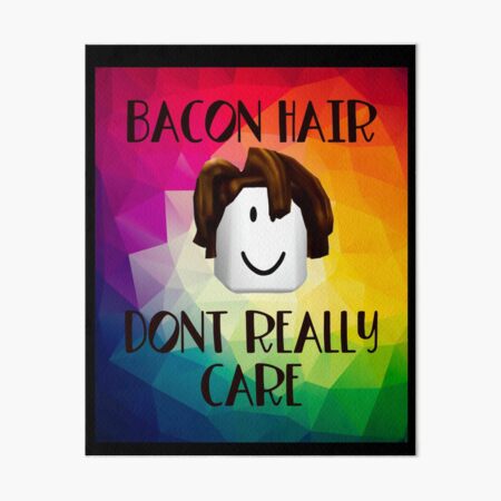 Roblox Bacon Hair Photographic Print for Sale by KweenFlop