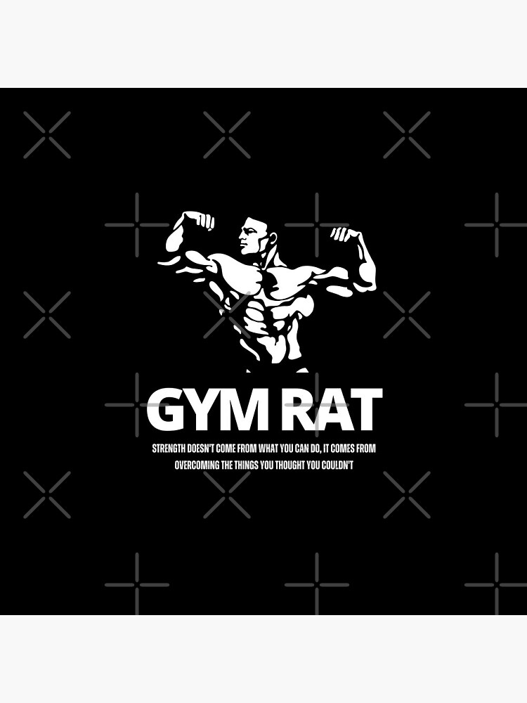 Gym Rat Pin Gym Pin Gym Rat 