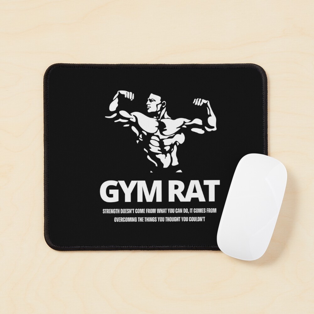 Gym Rat' Poster, picture, metal print, paint by Mesh