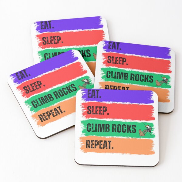 Item preview, Eat. Sleep. Climb Rocks. Repeat. designed and sold by Goldmedaldesign.