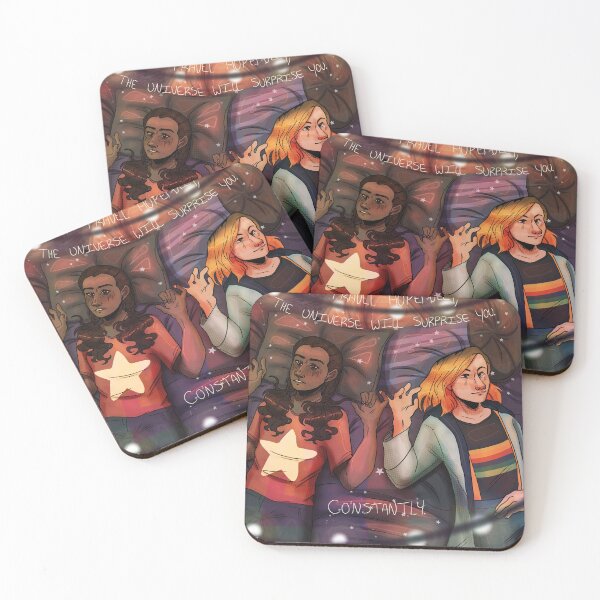 Item preview, Doctor and Yazzy designed and sold by DoctorwhoTrash.