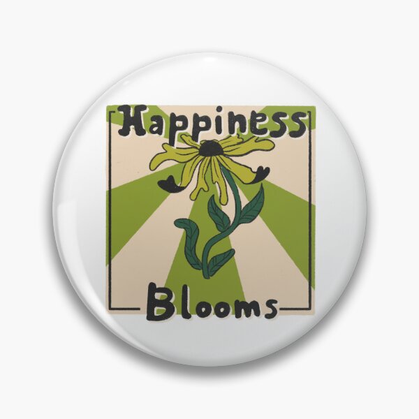 Artikelvorschau, Green floral happiness blooms design entworfen und verkauft von moonbean-art.