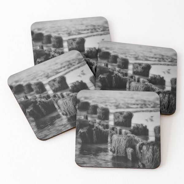 Item preview, Ocean Ruins In Black And White designed and sold by James DeFazio.