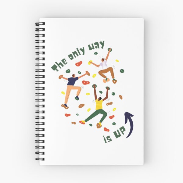 Item preview, Climbing, Bouldering, Boulder bro print, The only way is up stickers designed and sold by KesDesigns ⭐⭐⭐⭐⭐.