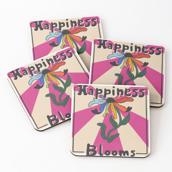 Item preview, Rainbow floral blooms happiness design designed and sold by moonbean-art.