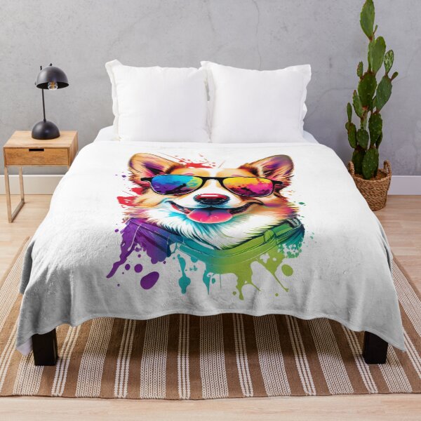 Item preview, Summer Lovin' Corgi designed and sold by DuxDesigns.