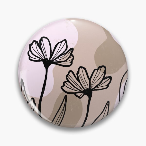 Item preview, Abstract Boho Flowers designed and sold by PepperLime.