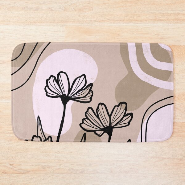 Item preview, Abstract Boho Flowers designed and sold by PepperLime.