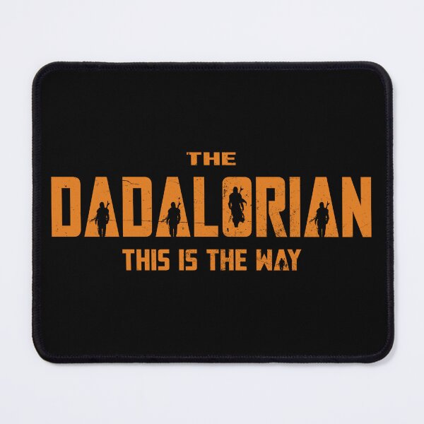 Item preview, The Dadalorian The Best Dad In The Galaxy Vintage, Funny Father's Day Mando Retro Bounty Hunter Gifts designed and sold by PrintOfi.