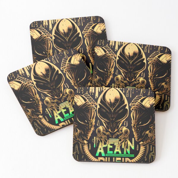 Item preview, Aean Riueir Intergalactic Rap Group / Alien Rap Battle designed and sold by ZGigerBarker.