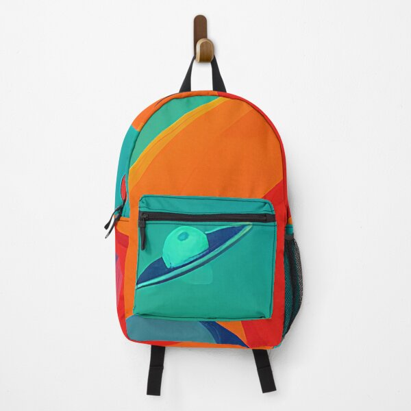 Item preview, Illustration of different planets in a gradient sky, rectangle format designed and sold by Flairh-Art.