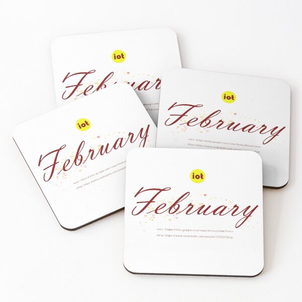Item preview, February designed and sold by IOT22.