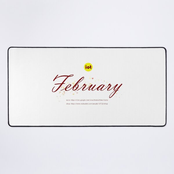 Item preview, February designed and sold by IOT22.