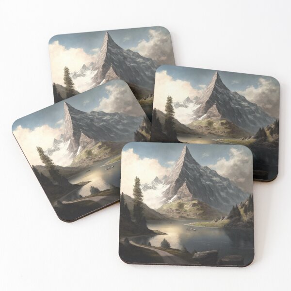 Item preview, Realistic Tall Mountain designed and sold by AC-625.