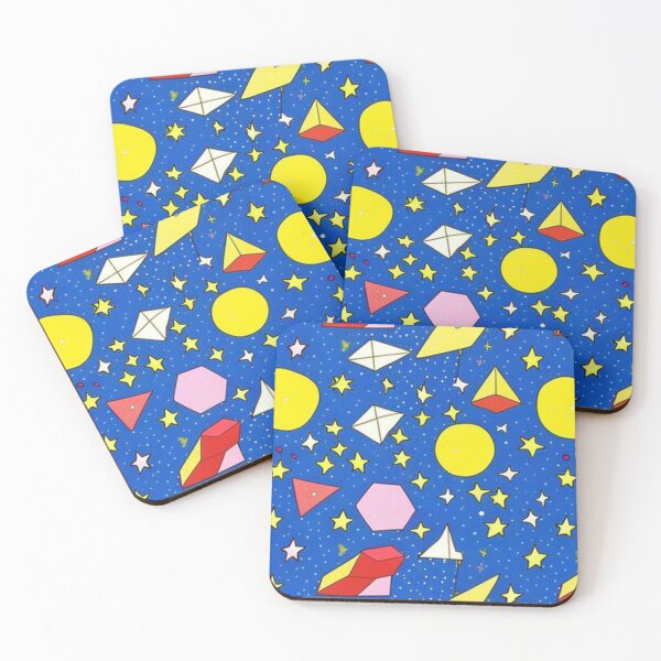 Item preview, Colorful Space Theme Kids Pattern Planet Stars Spaceship Design Losange Shape designed and sold by Myriam-BR.