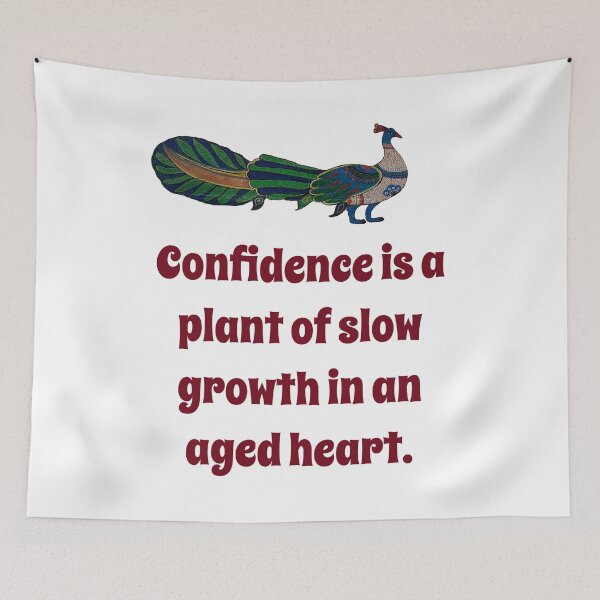 Item preview, Confidence Is A Plant - Confidence Quote designed and sold by CrankyOldDude.