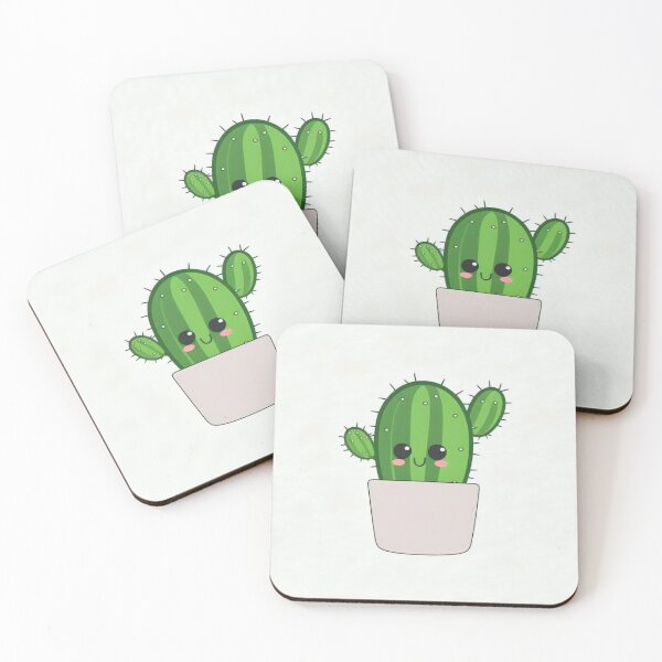 Item preview, Adorable baby potted cactus smiling designed and sold by Neonmountain.