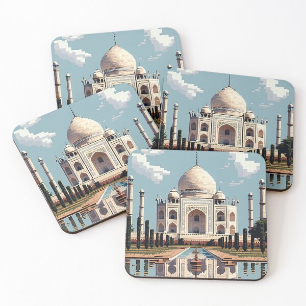 Item preview, Pixel Art World Tour - Taj Mahal designed and sold by DaydreamDepot.