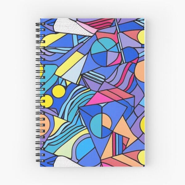 Item preview, Colorful Church Windows Different Shapes Impressionist Cubic Painting Pattern Design  designed and sold by Myriam-BR.