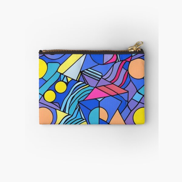 Item preview, Colorful Church Windows Different Shapes Impressionist Cubic Painting Pattern Design  designed and sold by Myriam-BR.