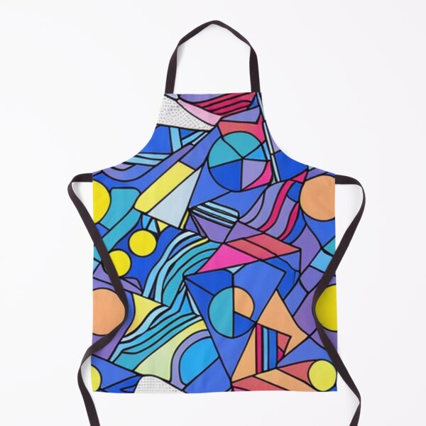 Item preview, Colorful Church Windows Different Shapes Impressionist Cubic Painting Pattern Design  designed and sold by Myriam-BR.