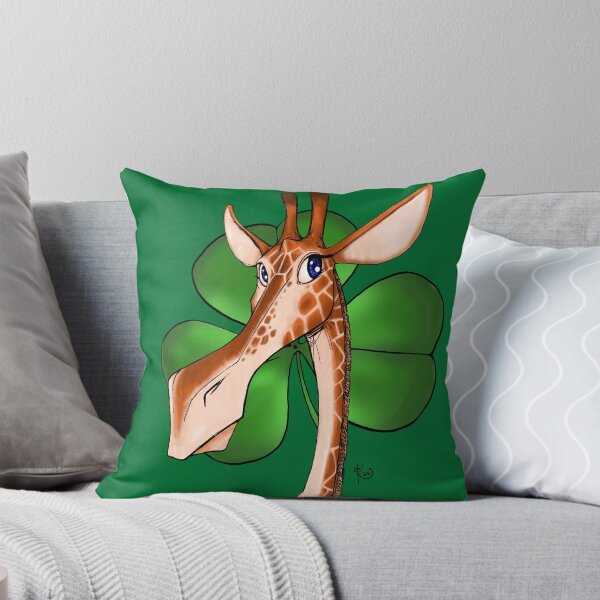 Item preview, Giraffe Shamrock designed and sold by KipeArtworks.