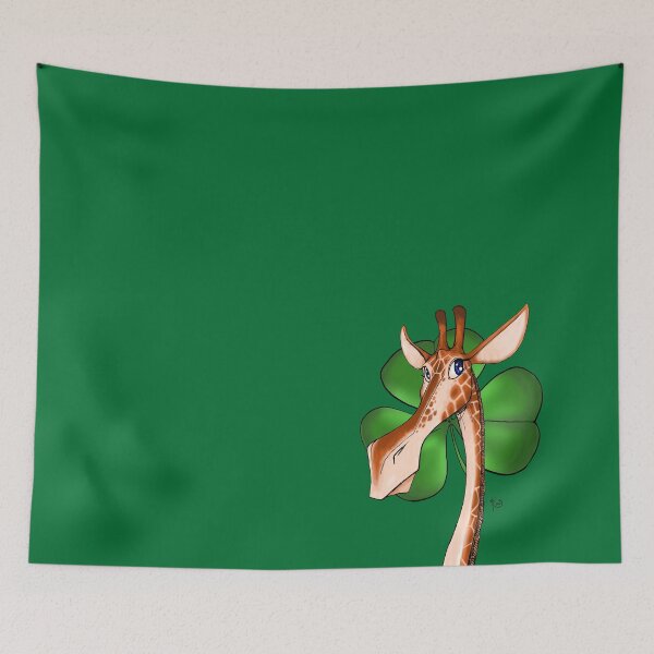 Item preview, Giraffe Shamrock designed and sold by KipeArtworks.