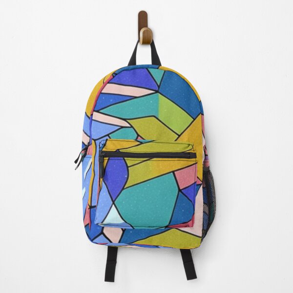 Item preview, Colorful Impressionist 3D  Cubic Church Window Painting Design Pattern  designed and sold by Myriam-BR.