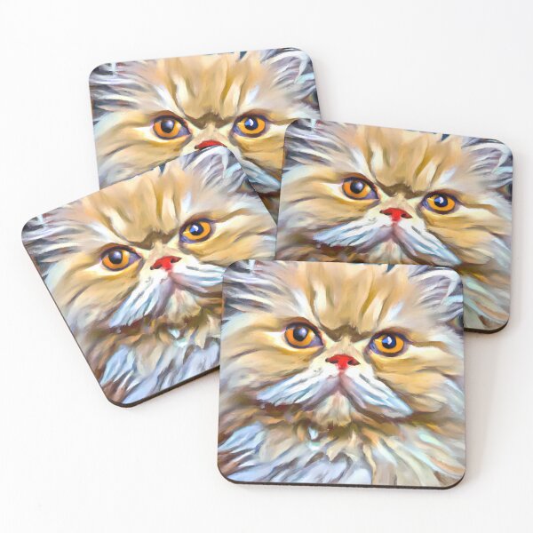 Item preview, Beauty Persian Cat Print Art designed and sold by brilliant-com.